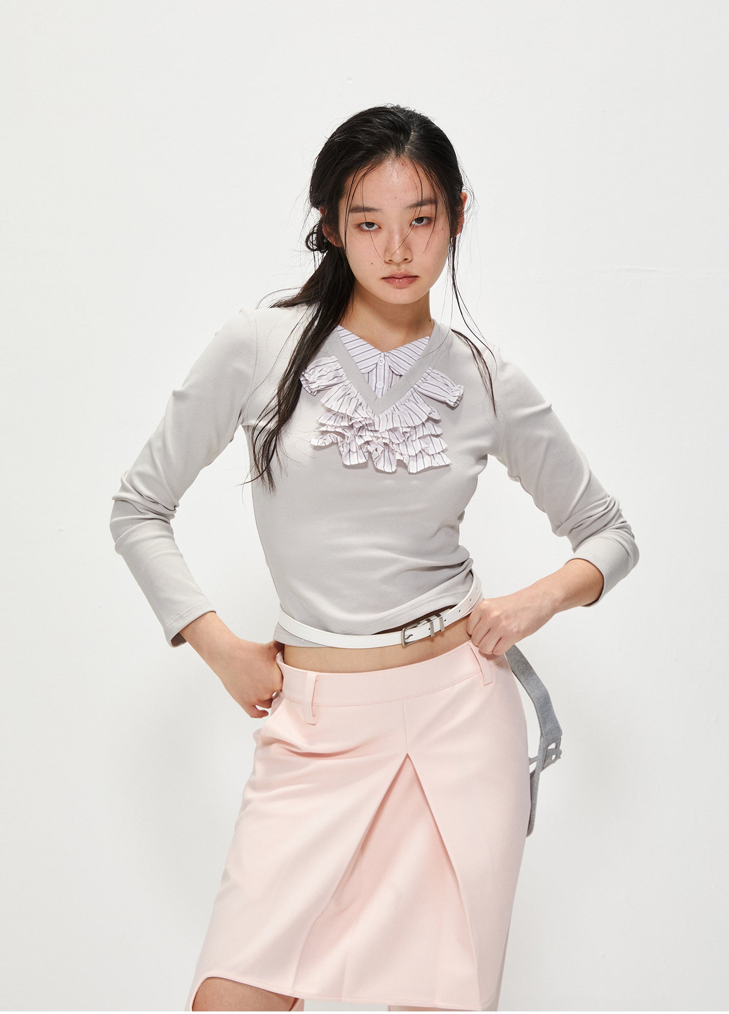 Creative doll-skirt top