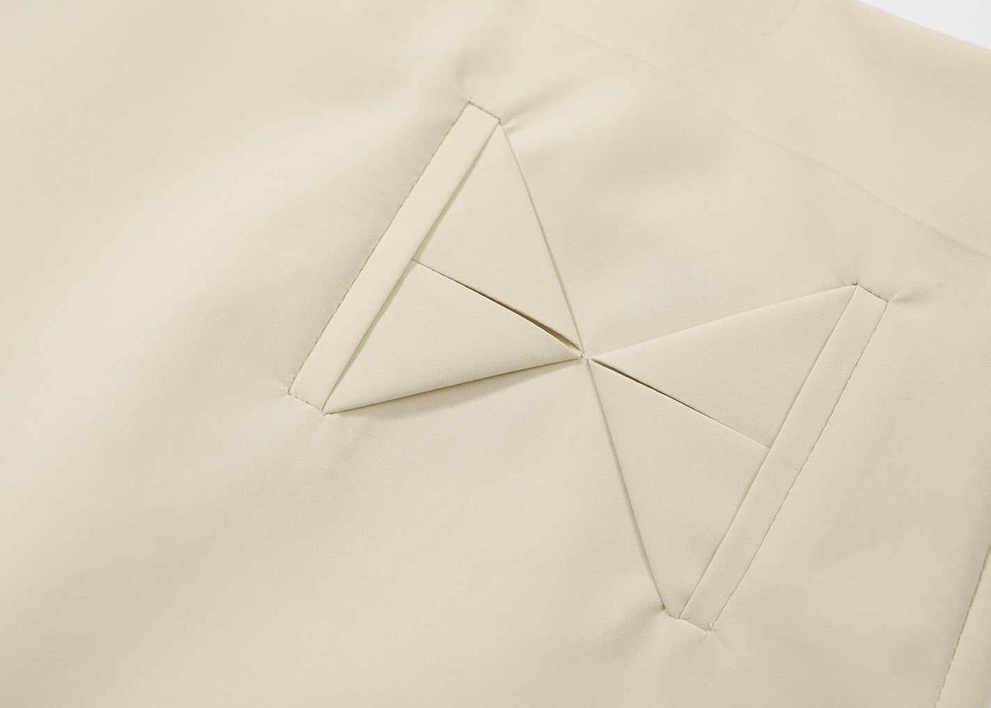 Bow windbreaker-fabric skirt