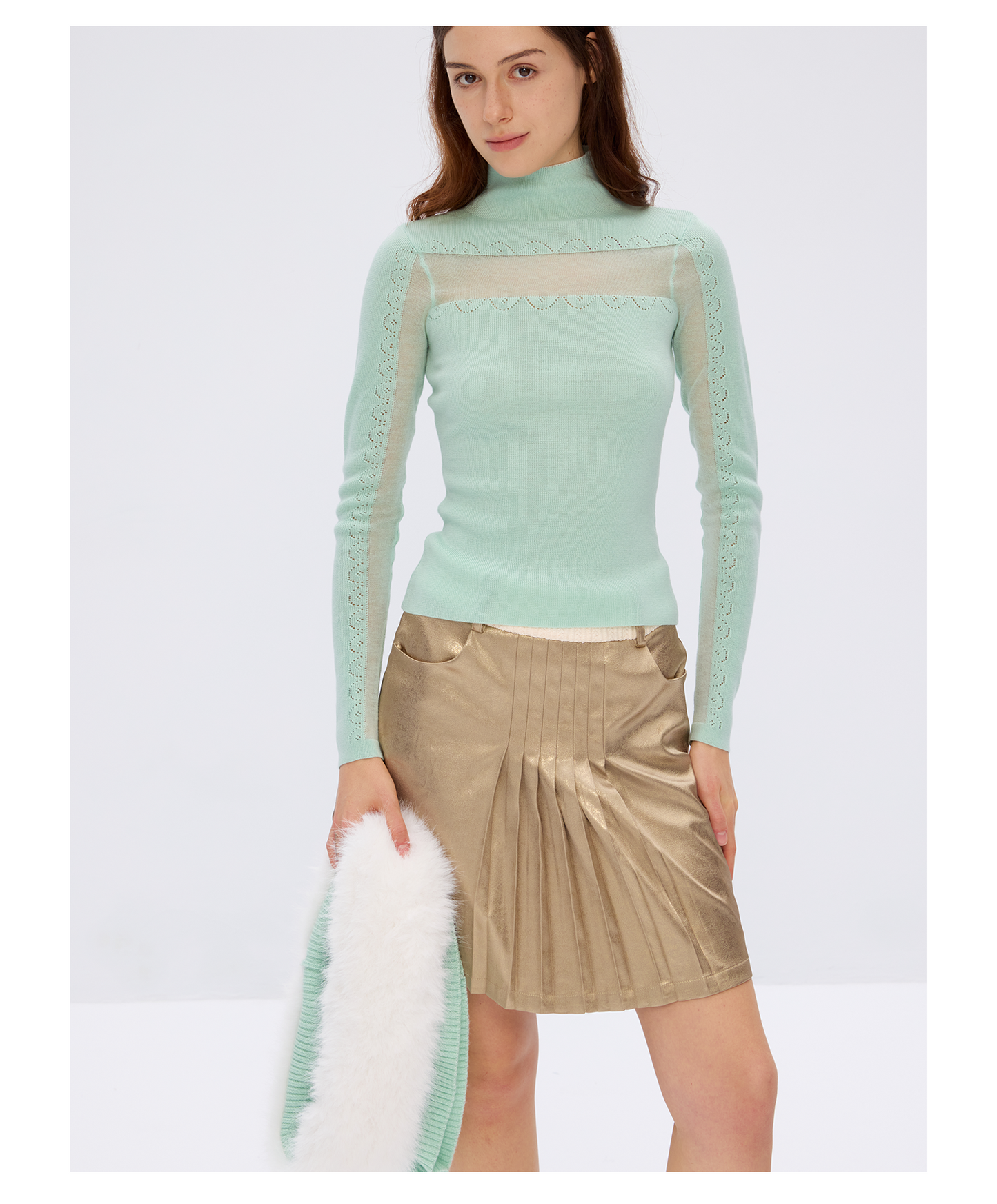 technical fabric skirt