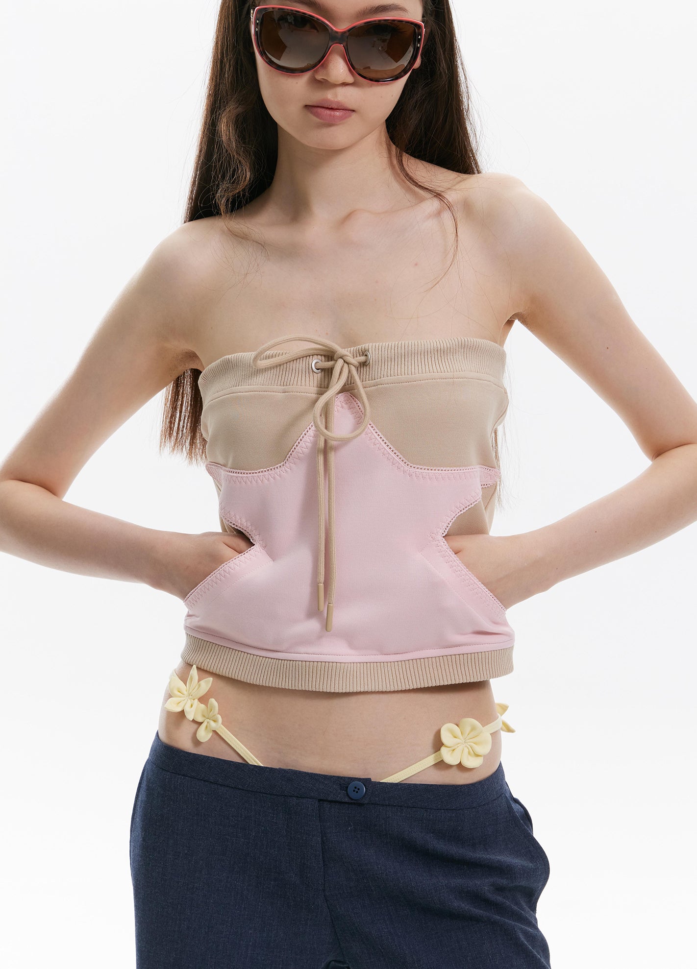 Flower design sexy women's underwear Modal antibacterial breathable summer thin triangle pants